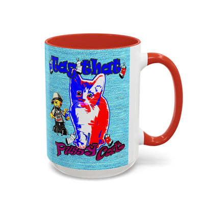 tag that - Accent Mug (faded blue)