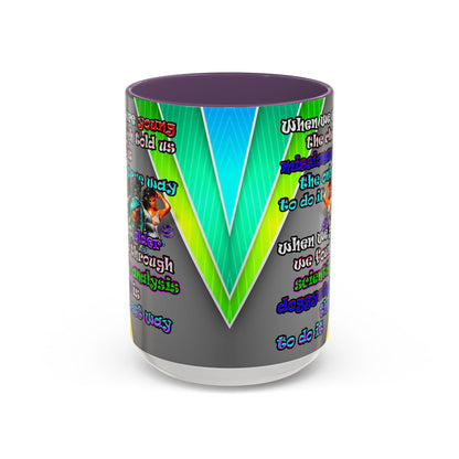 doggystyle - Accent Mug (rainbow split)