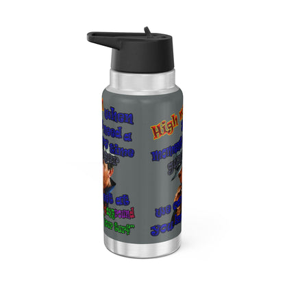 high noon - Gator Tumbler, 32oz (dark grey)