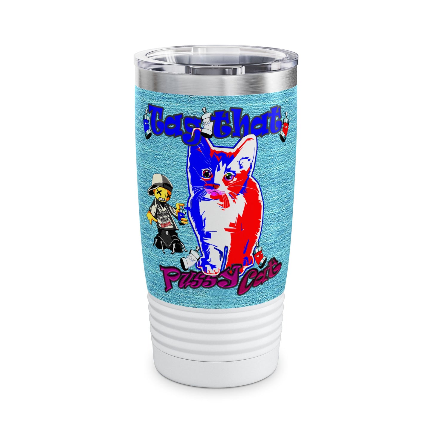 tag that - Ringneck Tumbler, 20oz (faded blue)