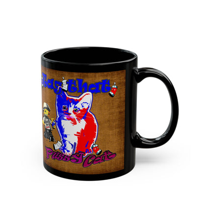 tag that - Black Mug (brown papyrus)