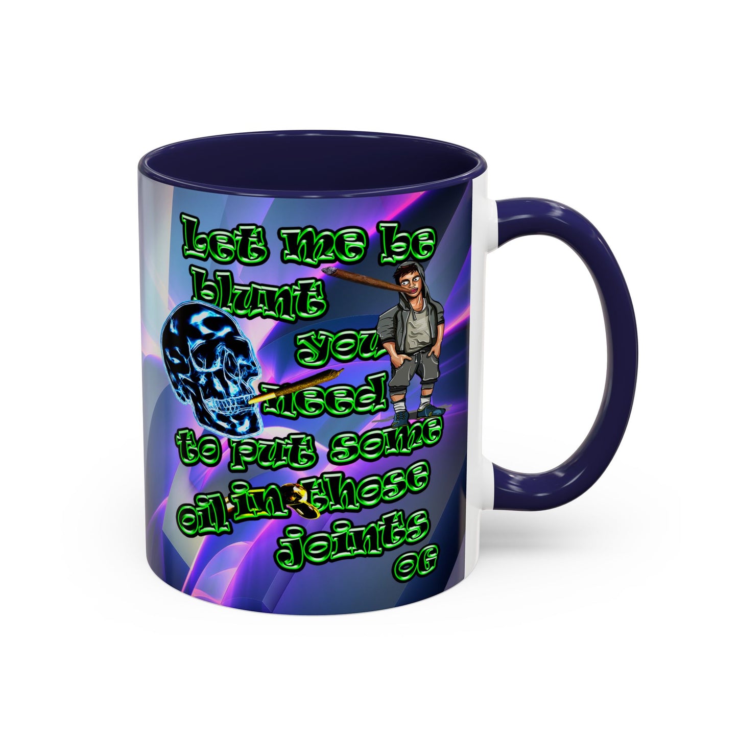 og - Accent Mug (grey-pink wave)