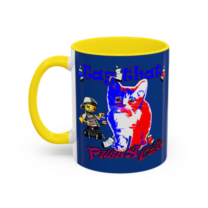 tag that - Accent Mug (dark blue)