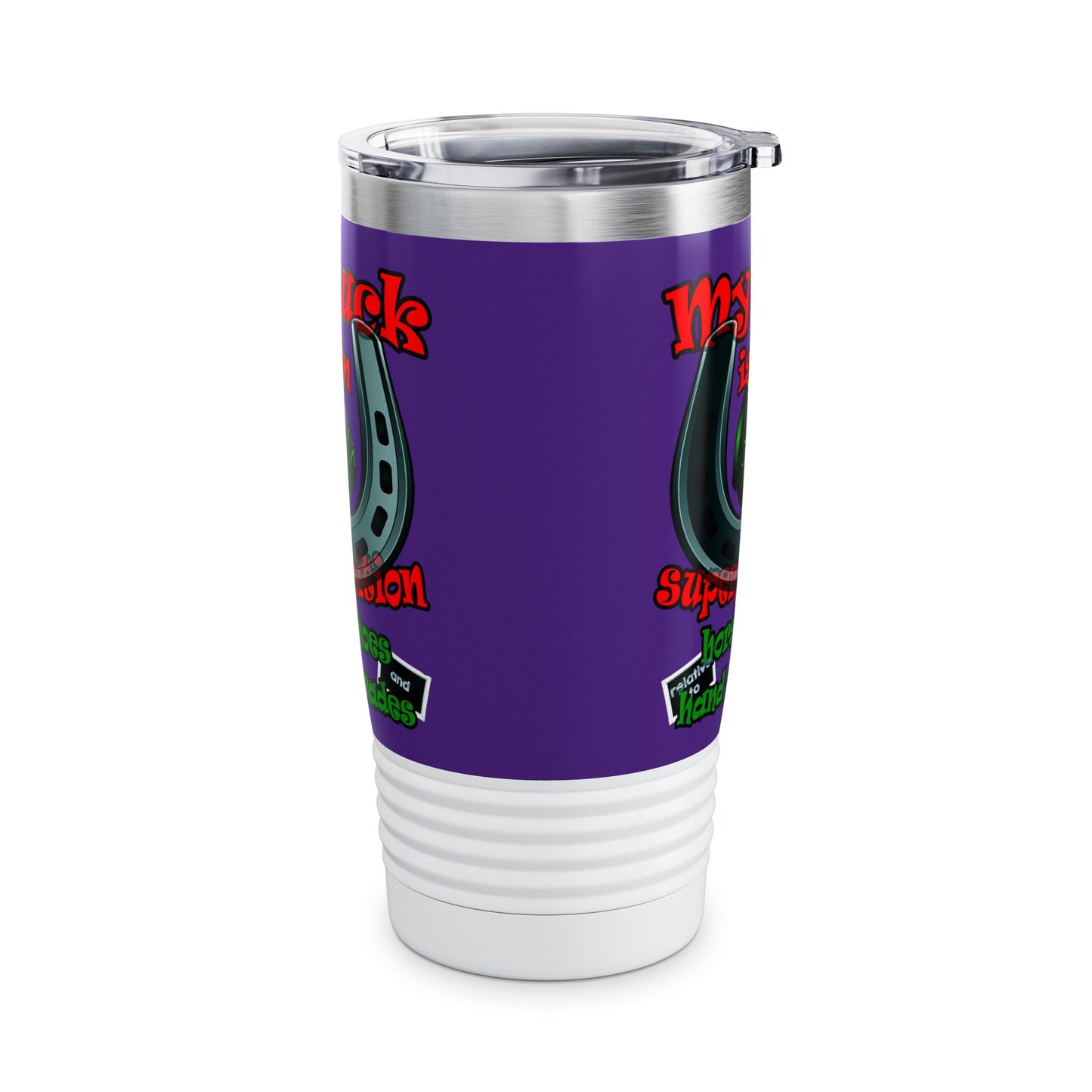 my luck - Ringneck Tumbler, 20oz (purple)