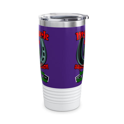 my luck - Ringneck Tumbler, 20oz (purple)