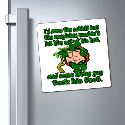 turtle race - Magnets - (white)