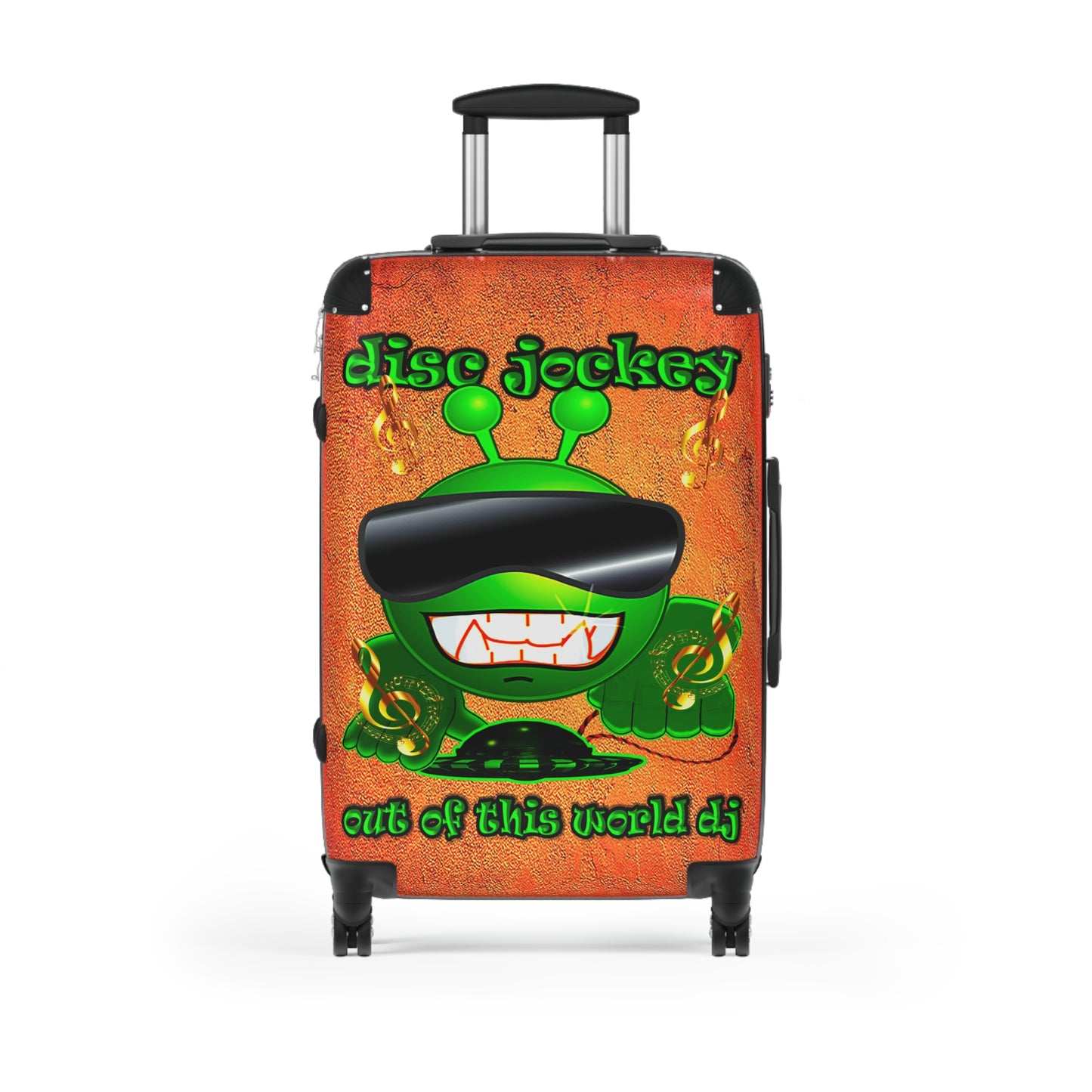 disc jockey - Suitcase (burnt orange)