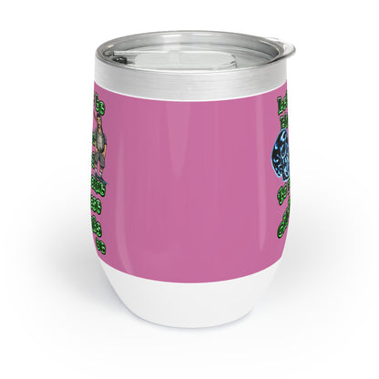 og - Chill Wine Tumbler (light pink)