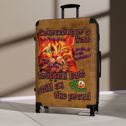 schrodinger's cat - Suitcase (brown papyrus)