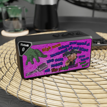 high noon - Jabba Bluetooth Speaker (pink swirl)