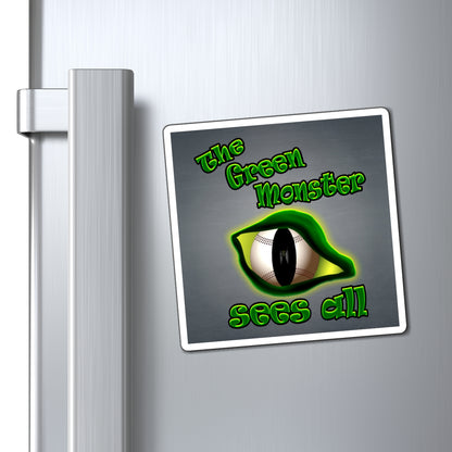 green monster - Magnets - (grey-light grey)