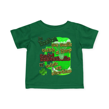 celtics logo - Infant Fine Jersey Tee