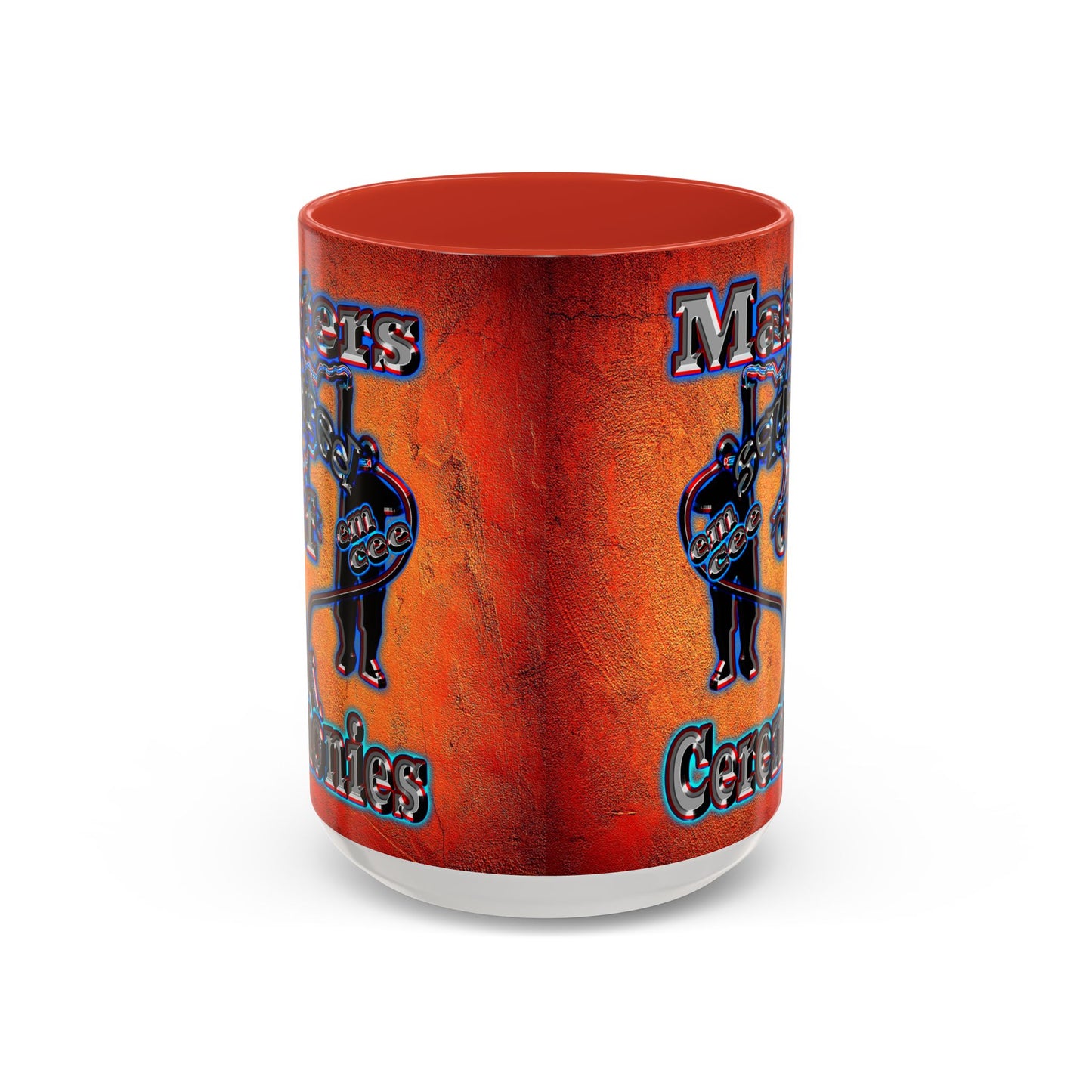 em cee squared - Accent Mug (burnt orange)