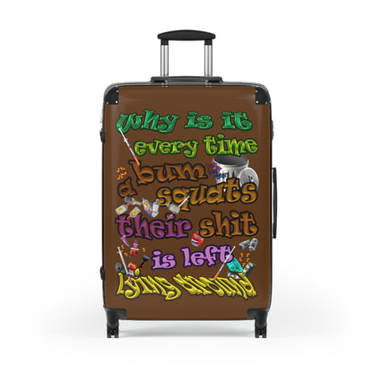 the bum's shit - Suitcase (brown)