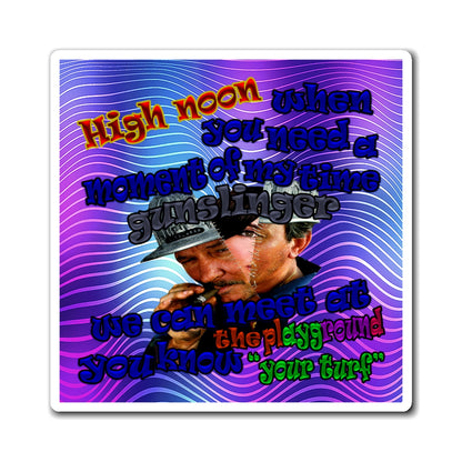 high noon - Magnets - (purple wave)