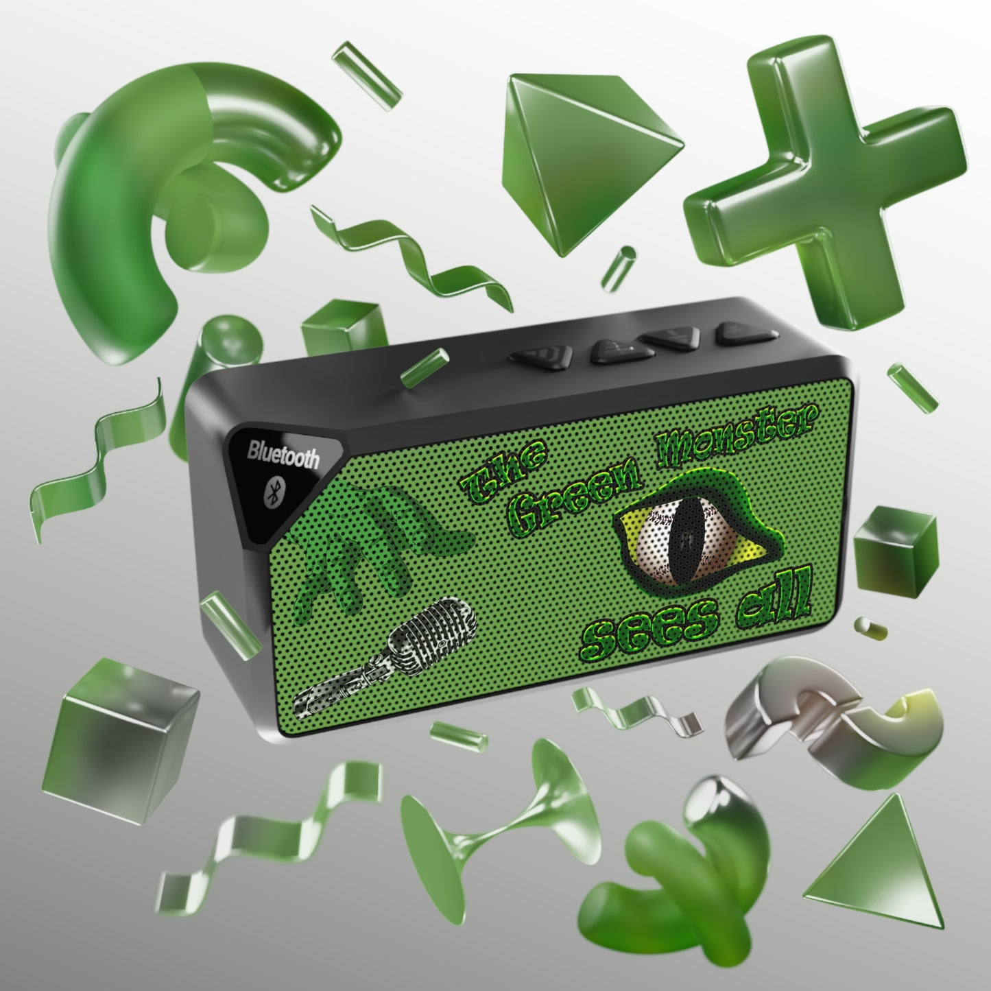 green monster - Jabba Bluetooth Speaker (green)