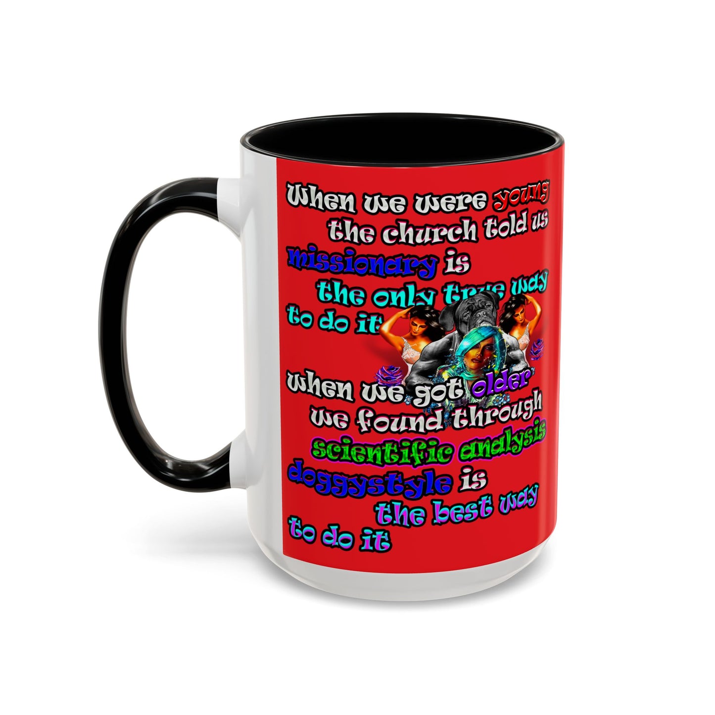 doggystyle - Accent Mug (red)