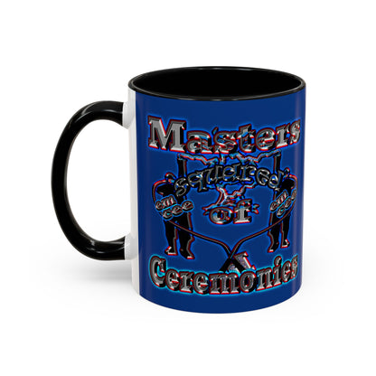 em cee squared - Accent Mug (dark blue)