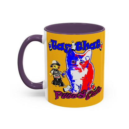 tag that - Accent Mug (yellow)