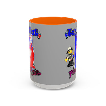 tag that - Accent Mug (light grey)