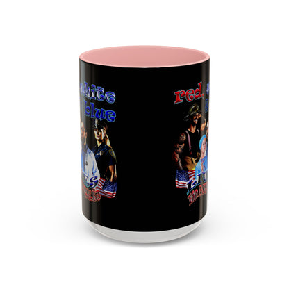 rw&b lives matter - Accent Mug (black)