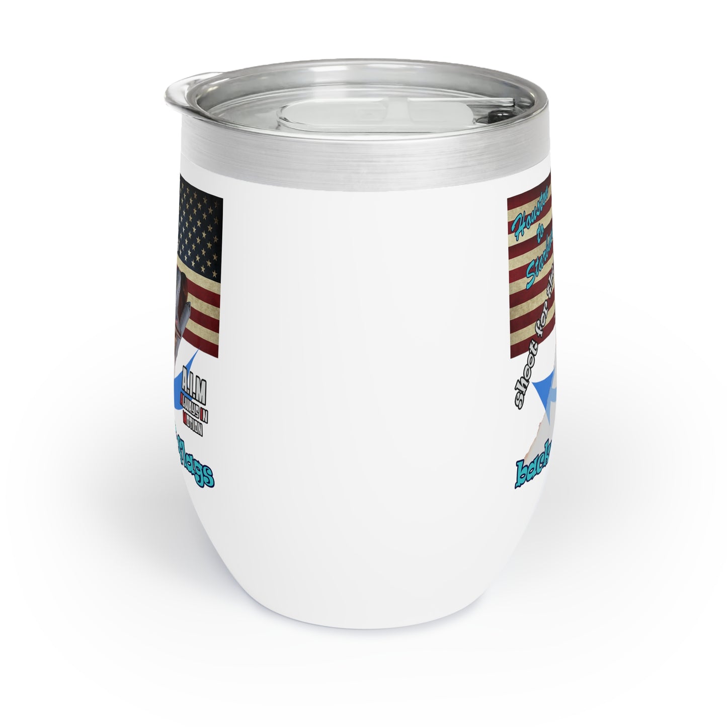 shoot for the stars - Chill Wine Tumbler