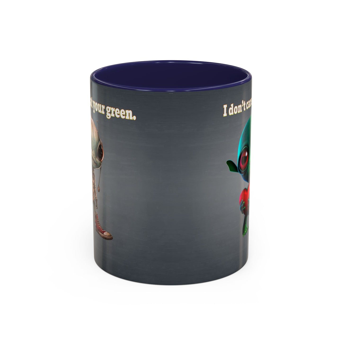 I don't care that your grey - Accent Mug (grey-light grey)