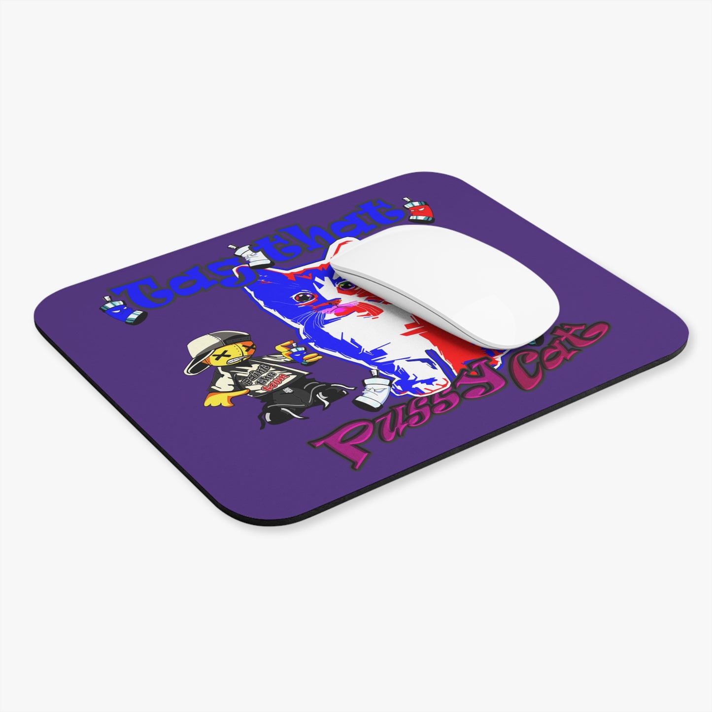 tag that - Mouse Pad (Rectangle) (purple)