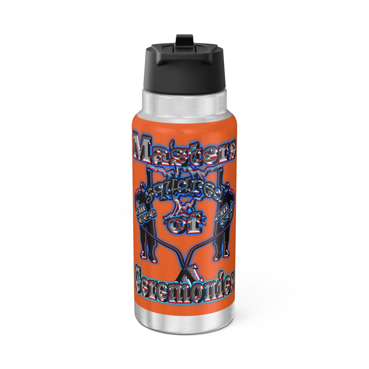 em cee squared - Gator Tumbler, 32oz (orange)