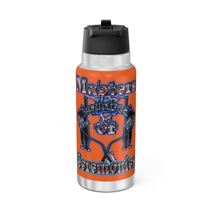 em cee squared - Gator Tumbler, 32oz (orange)