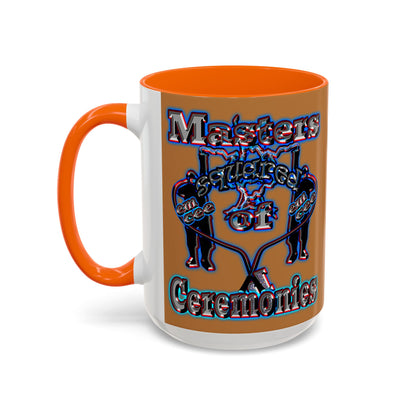 em cee squared - Accent Mug (light brown)