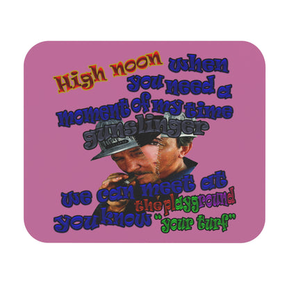 high noon - Mouse Pad (Rectangle) (light pink)