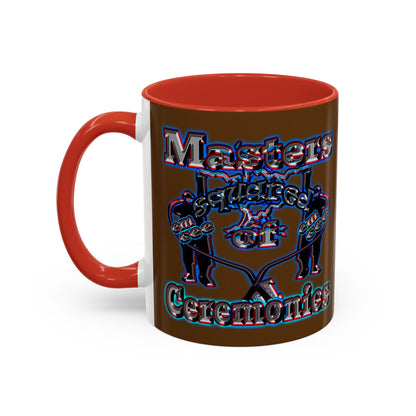 em cee squared - Accent Mug (brown)