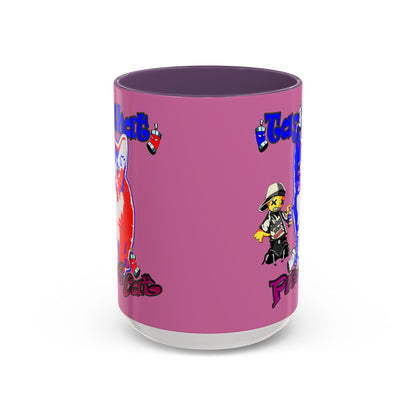 tag that - Accent Mug (light pink)