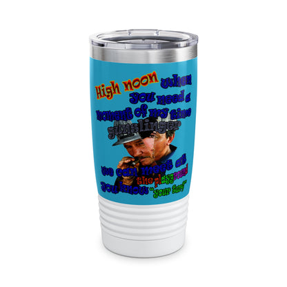 high noon - Ringneck Tumbler, 20oz (turquoise)