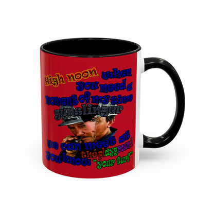 high noon - Accent Mug (dark red)