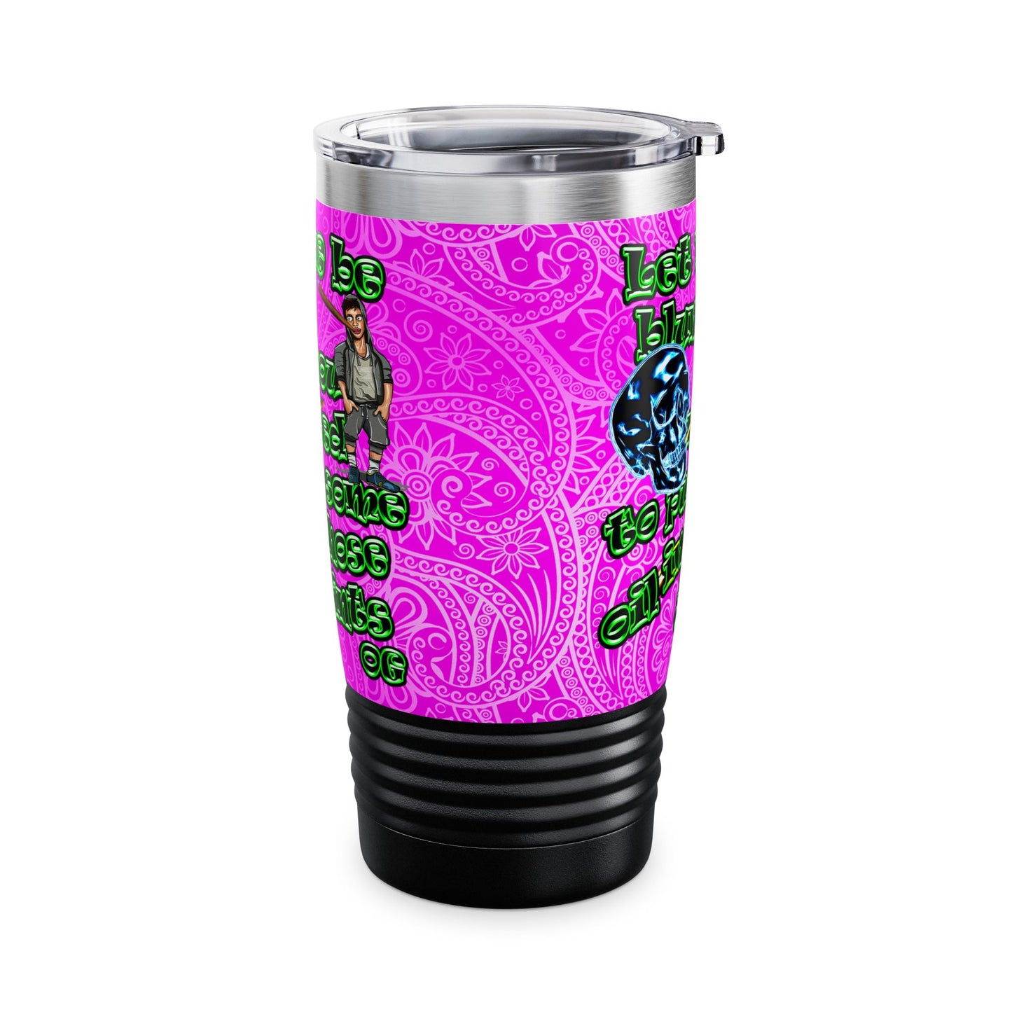 og - Ringneck Tumbler, 20oz (pink swirl)