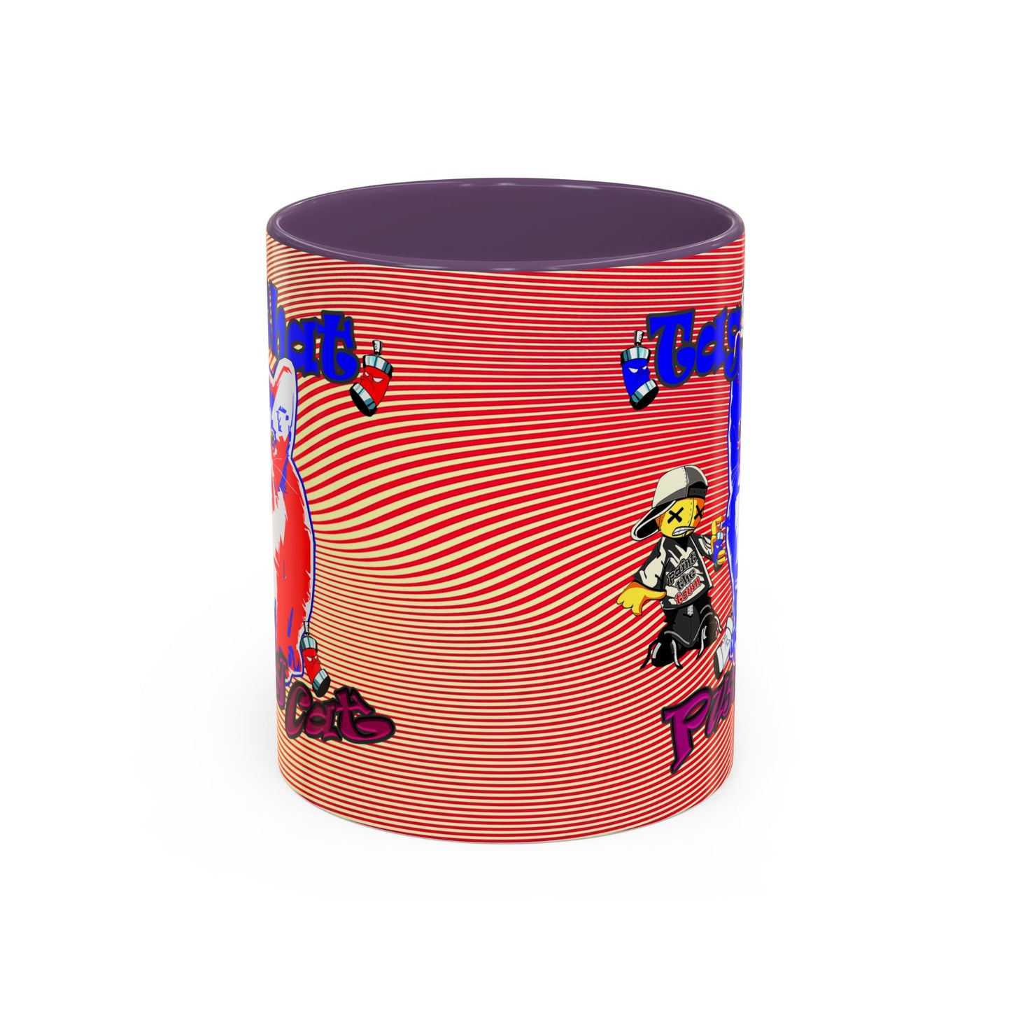 tag that - Accent Mug (yellow-orange wave)