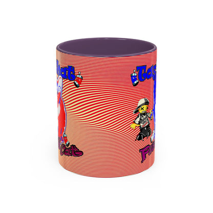 tag that - Accent Mug (yellow-orange wave)