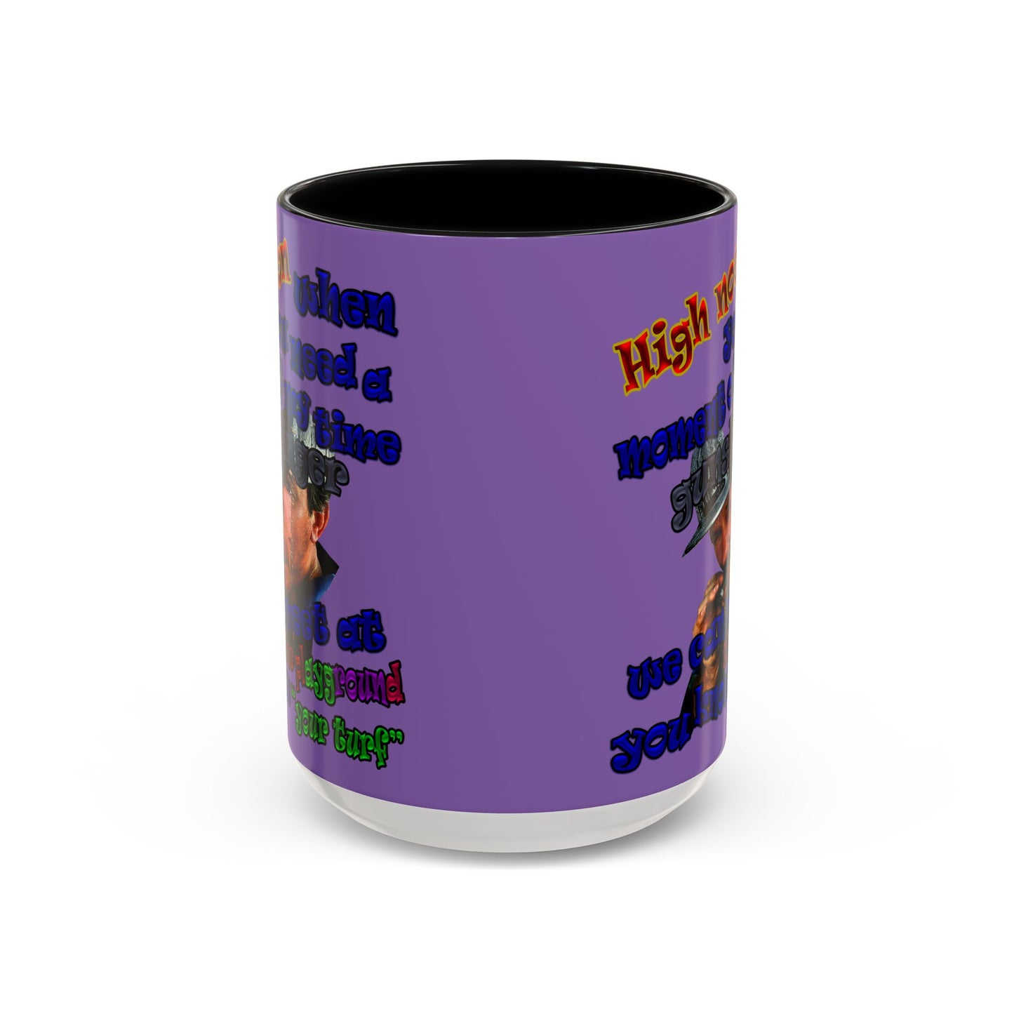 high noon - Accent Mug (light purple)