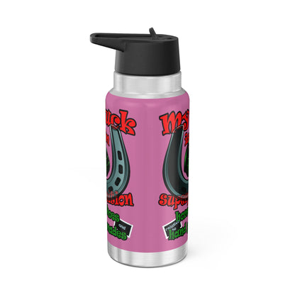 my luck - Gator Tumbler, 32oz (light pink)