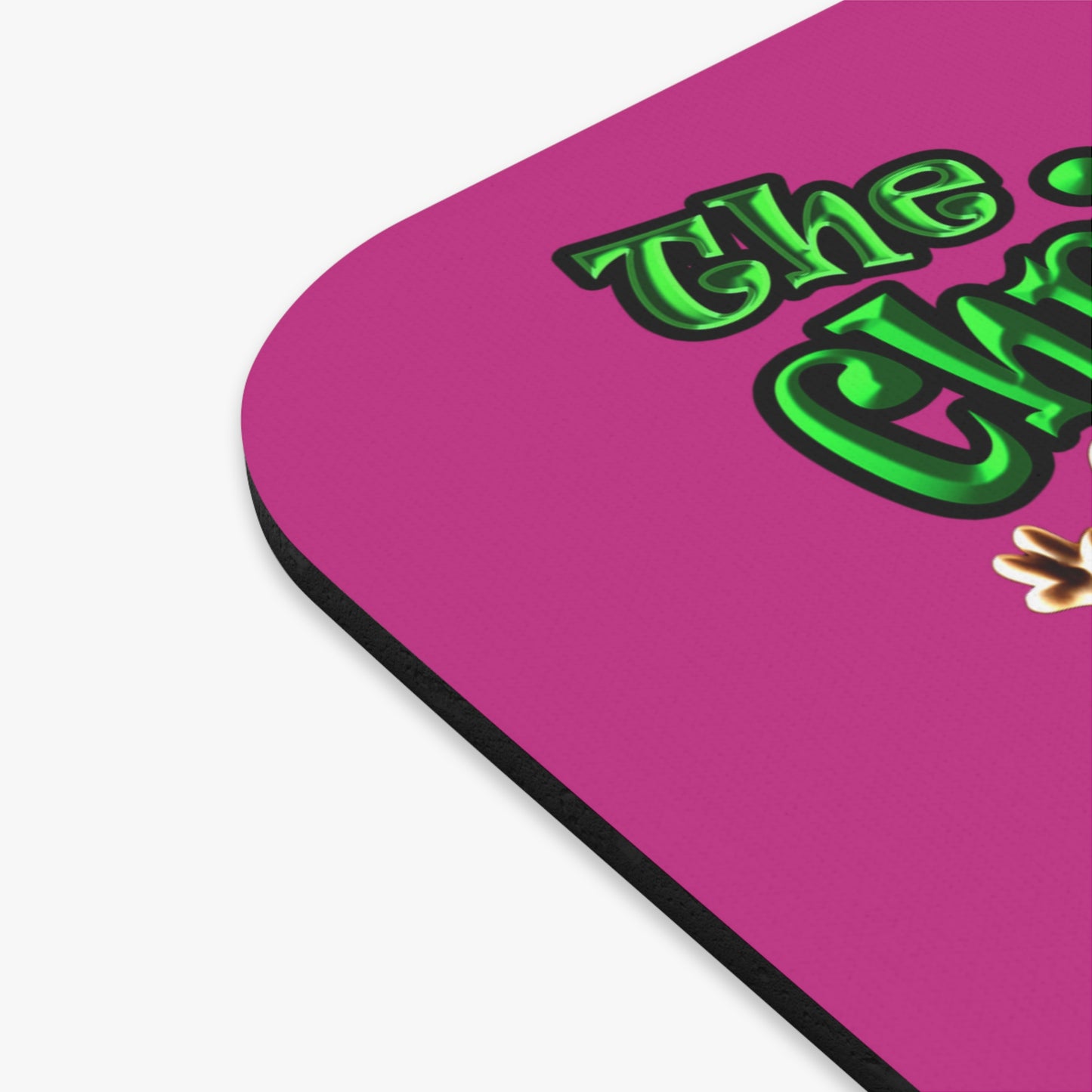 christmas spirits of boston - Mouse Pad (Rectangle) (pink)