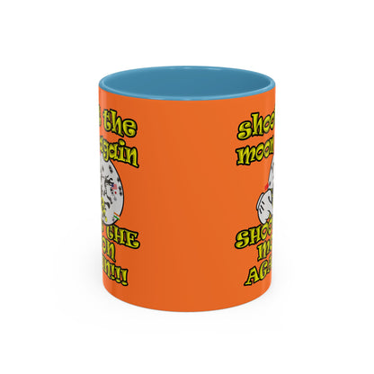 shoot the moon again - Accent Mug (crusta)
