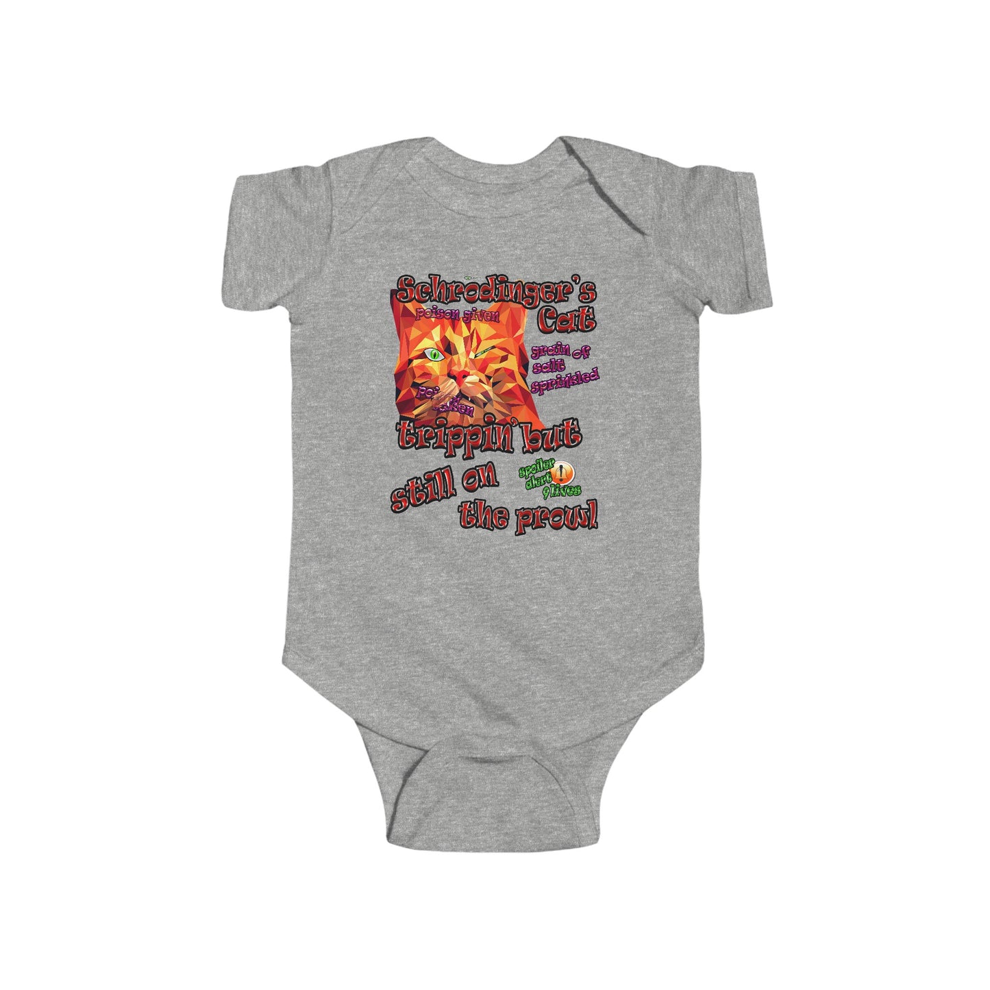 schrodinger's cat - Infant Fine Jersey Bodysuit