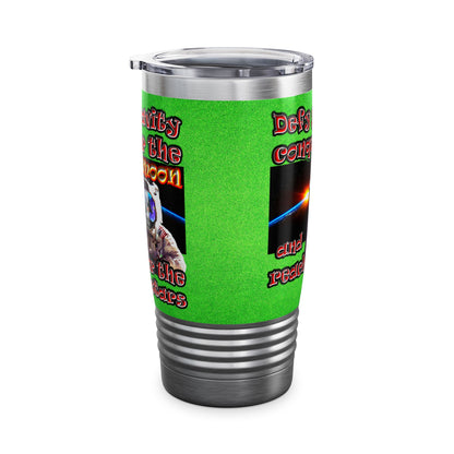 defy conquer reach - Ringneck Tumbler, 20oz (green turf)
