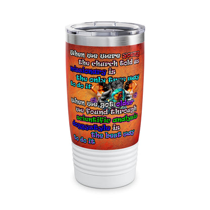 doggystyle - Ringneck Tumbler, 20oz (burnt orange)