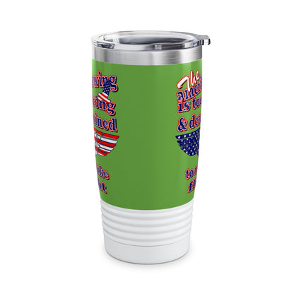 american wing - Ringneck Tumbler, 20oz (green)