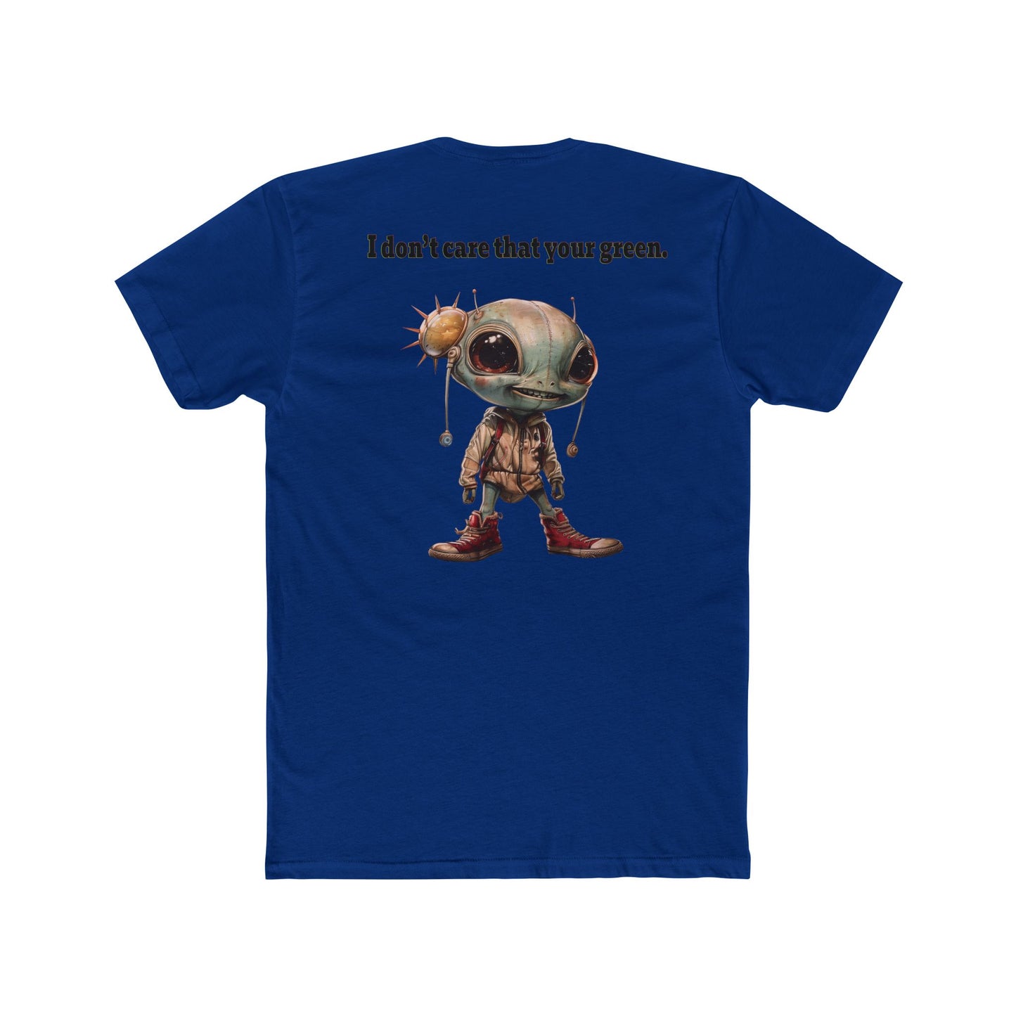 I don't care that your grey - Men's Cotton Crew Tee