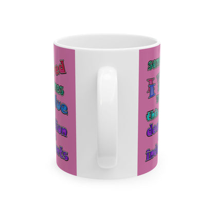 declaration of the independents - White Mug (light pink)