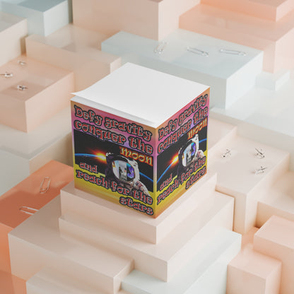 defy conquer reach - note cube (color blur)